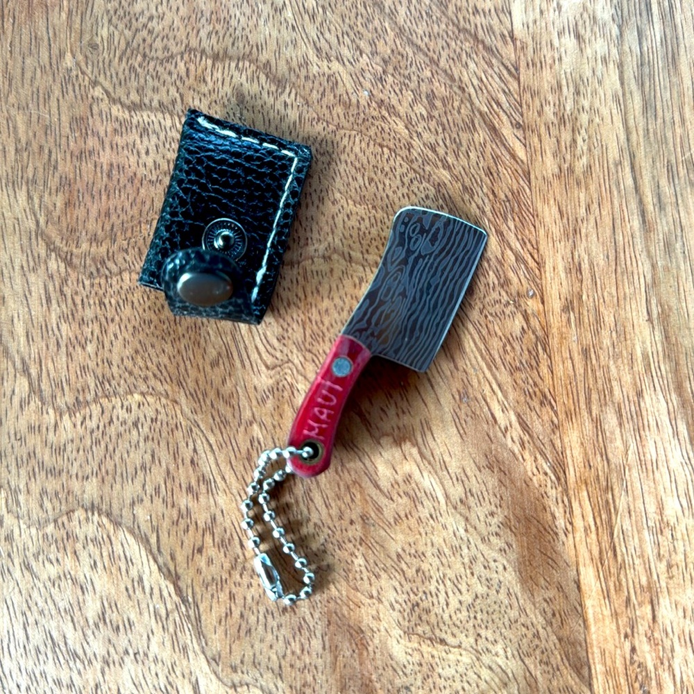 Miniature butcher knife